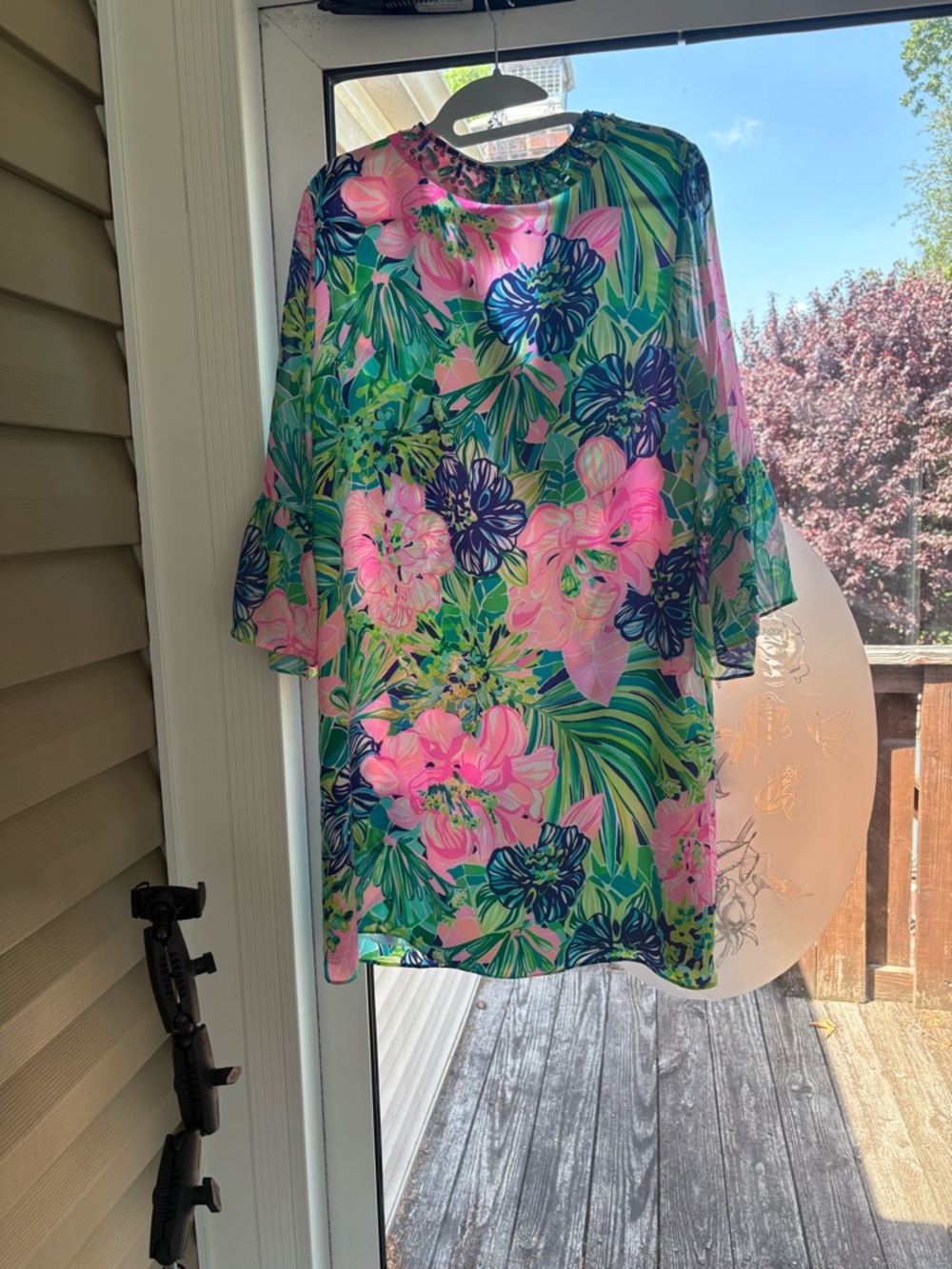 NWT Lilly Pulitzer Silk Elenora Dress Size Medium - Picture 4 of 15